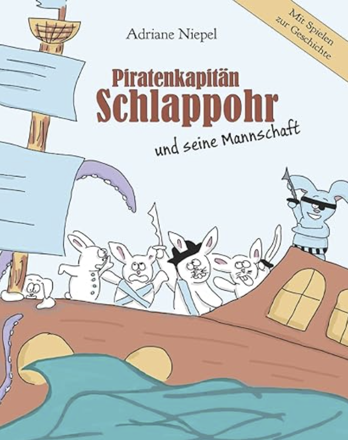 Piratenkapitän Schlappohr und seine Mannschaft