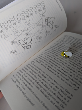 Weitere Ansicht des Buchcovers mit Erfahrungsbericht