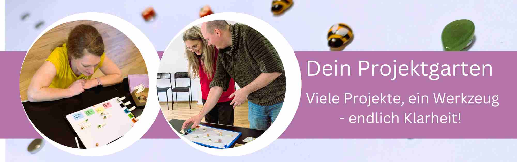 Projektgarten Übersicht: Visualisierung von Multi-Projektmanagement