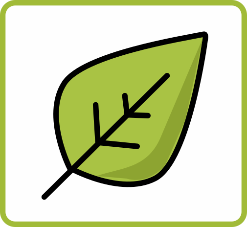 Projektgarten Logo mit Pflanze und Garten-Metapher